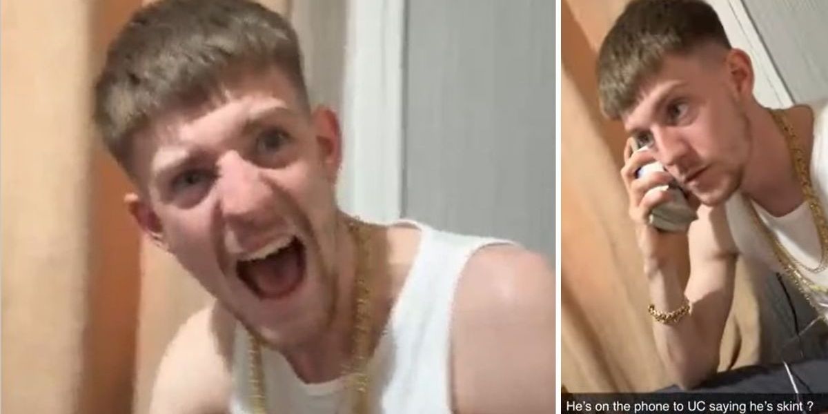 NextImg:'Not so funny now!' Laughing drug dealer jailed after claiming benefits while waving wads of cash