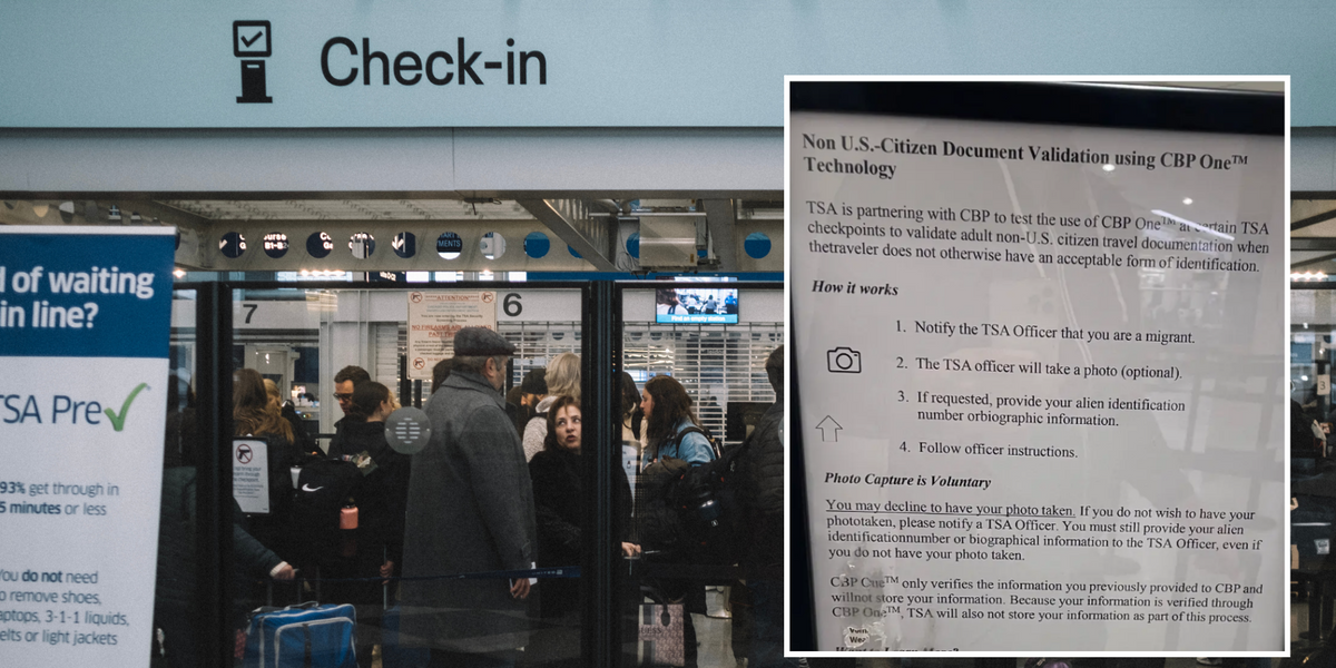 NextImg:US travellers left furious after signs suggest rules for airports relaxed for migrants