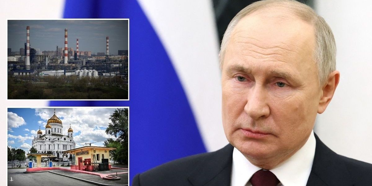 NextImg:Putin orders ban on petrol exports as fuel shortages hit Russia