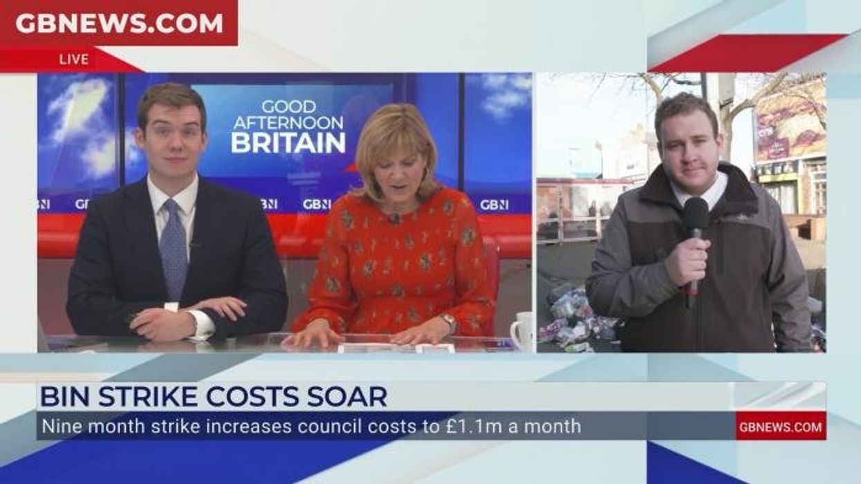 WATCH: Jack Carson reveals mass pile-up of rubbish in Birmingham as strikes pass ninth month