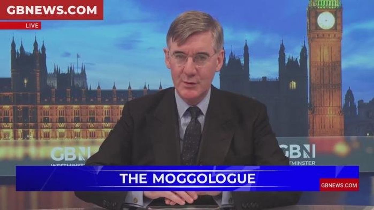 Labour threatening to ban a platform used by millions of people is no longer enforcing the law but trying to stop debate, says Jacob Rees-Mogg