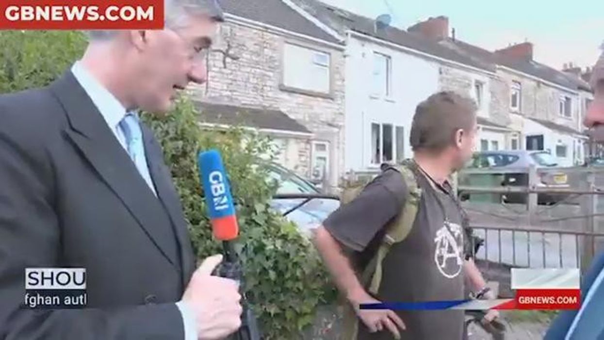 WATCH: Jacob Rees-Mogg speaks to Somerset locals about Britain's migrant hotel crisis