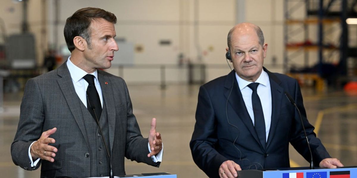 NextImg:Bitter EU row between Scholz and Macron plunges Brussels' plans into chaos