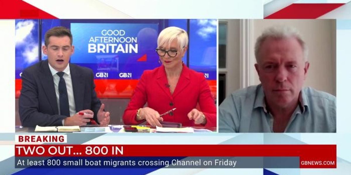 NextImg:WATCH: Ex-Tory MP declares small boats crossings a 'security crisis' for Britain