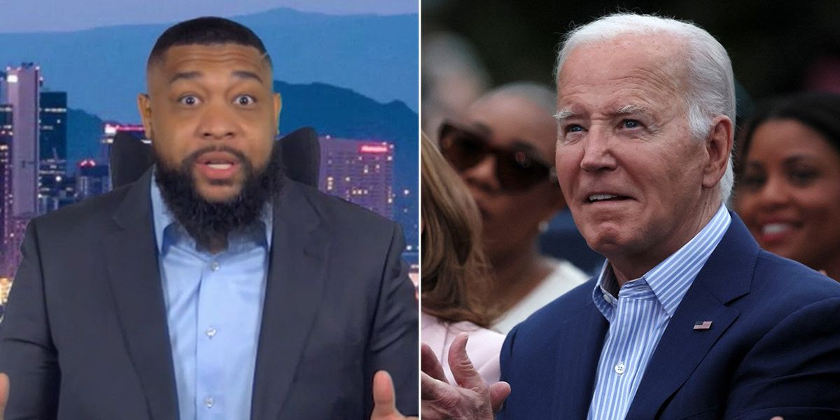 NextImg:Joe Biden ‘spitting in the face of the black community’ with latest bizarre moment, says Brandon Tatum
