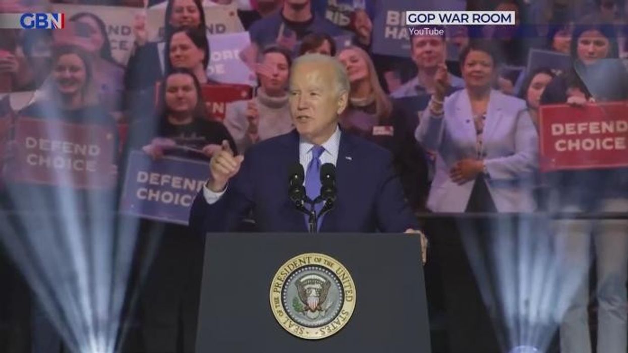Biden gaffe mocked on social media after President slurs words and issues bizarre phrase