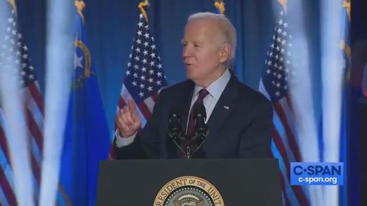 Joe Biden suffers fresh gaffe in Las Vegas as President leads campaign rally