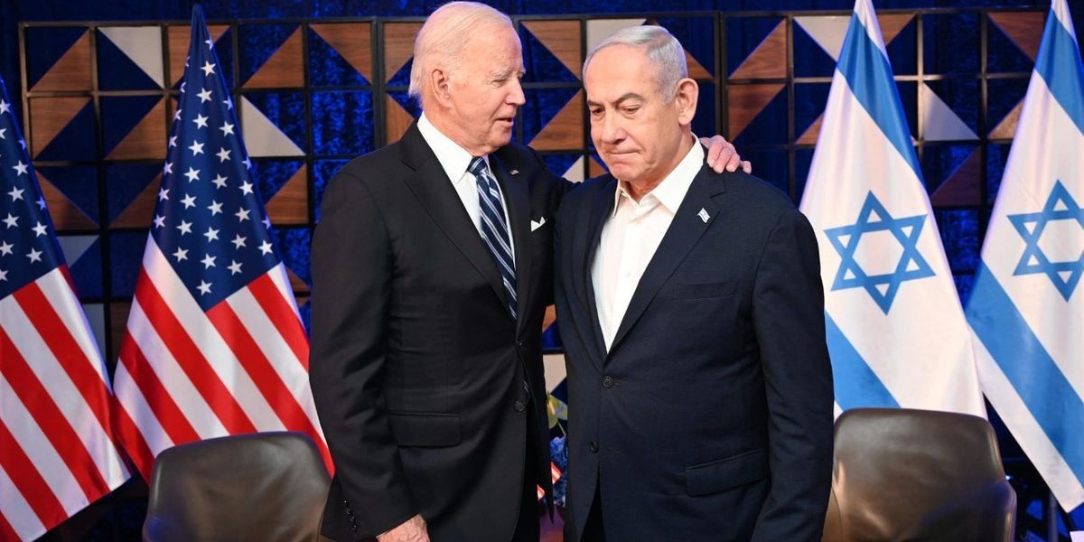 NextImg:Joe Biden in private explosive rants as he brands Benjamin Netanyahu an 'a**hole'