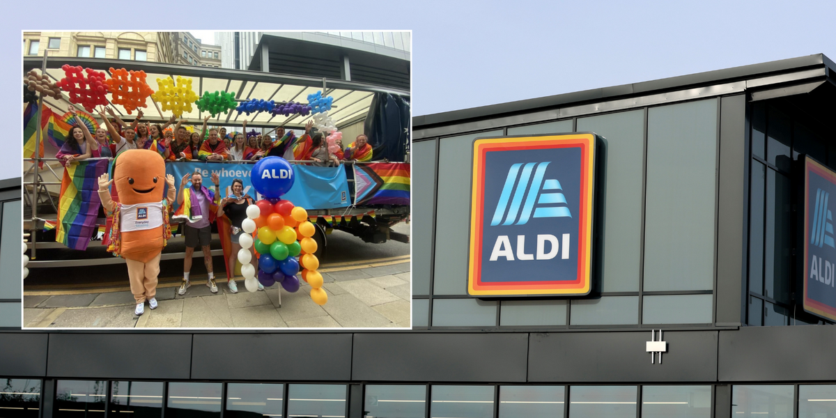 NextImg:Now Aldi goes woke! Supermarket issues 'gender transition guides' to staff as John Lewis faces mass boycott