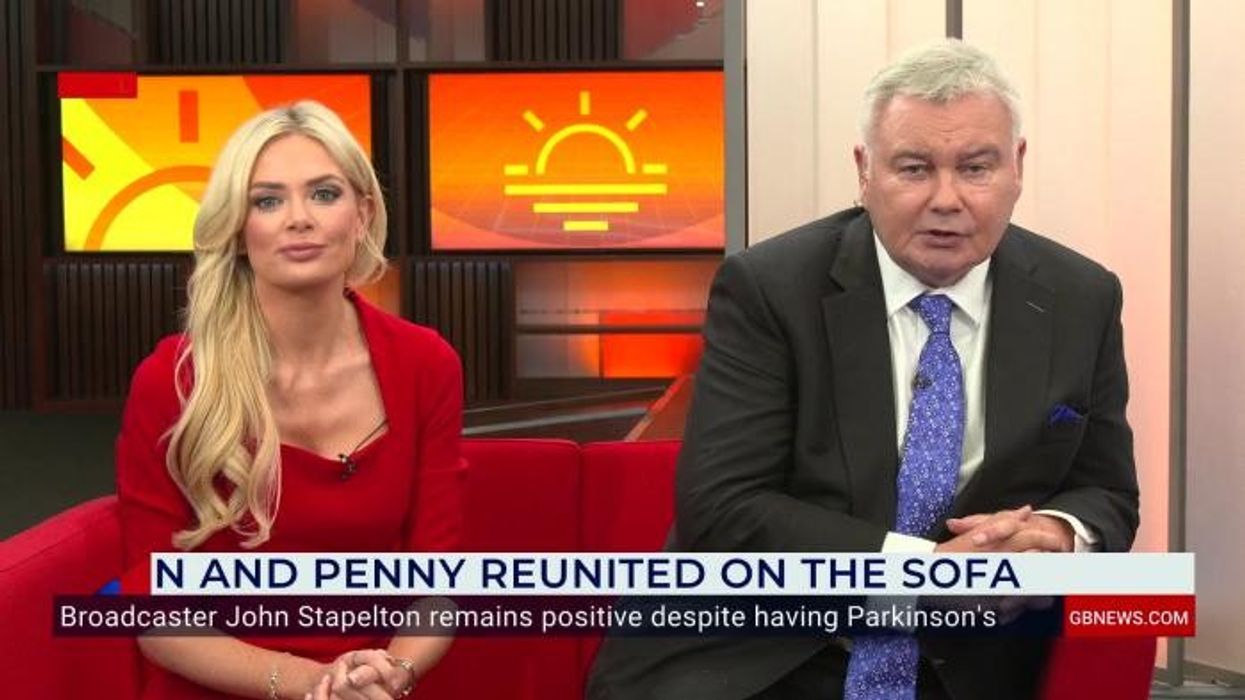 'For me, it's over' - John Stapleton provides Parkinson's update as he reunites with 'on-screen wife' Penny Smith on GB News sofa