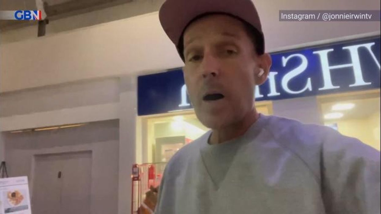 Jonnie Irwin says doctors have warned 'there are hospitals in Spain' as he flees UK following hospital dash