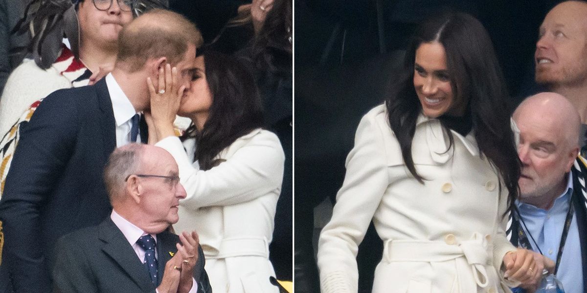 NextImg:Meghan Markle 'rebranding' to 'besotted wife' persona after packing on PDA at Invictus Games