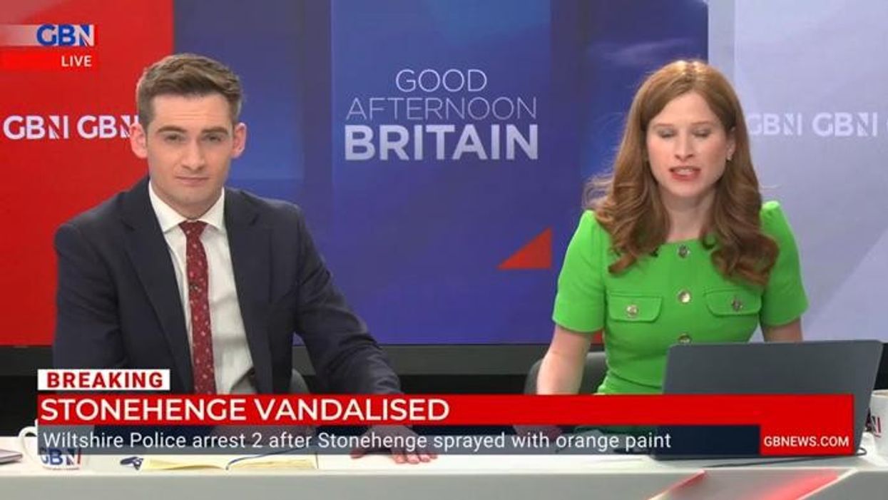 Just Stop Oil bafflingly DEFEND Stonehenge stunt: ‘The paint will be washed off easily!’