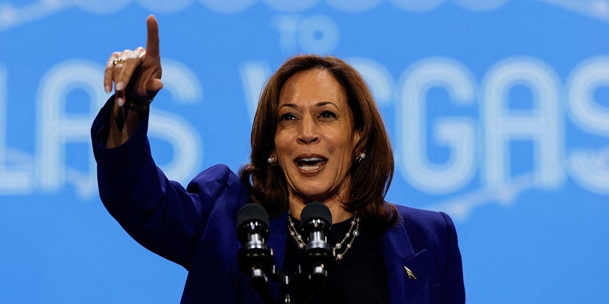 NextImg:Kamala Harris ‘shows weakness’ at pivotal stage of US election race as Vice President sparks fury with ‘hysterical’ comment
