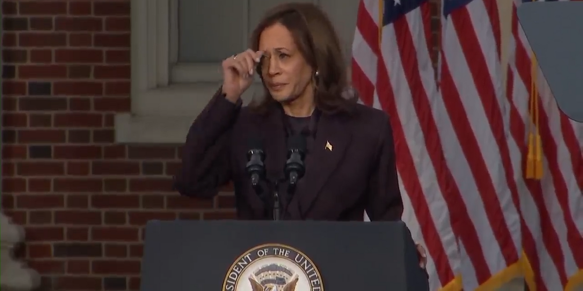NextImg:Kamala Harris fights back tears as she declares 'we must accept the result' after devastating election loss