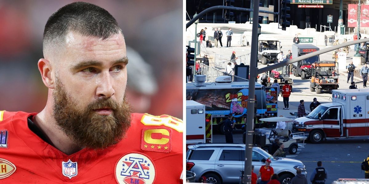 NextImg:Travis Kelce 'heartbroken' after mass shooting following Kansas City Chiefs' Super Bowl triumph