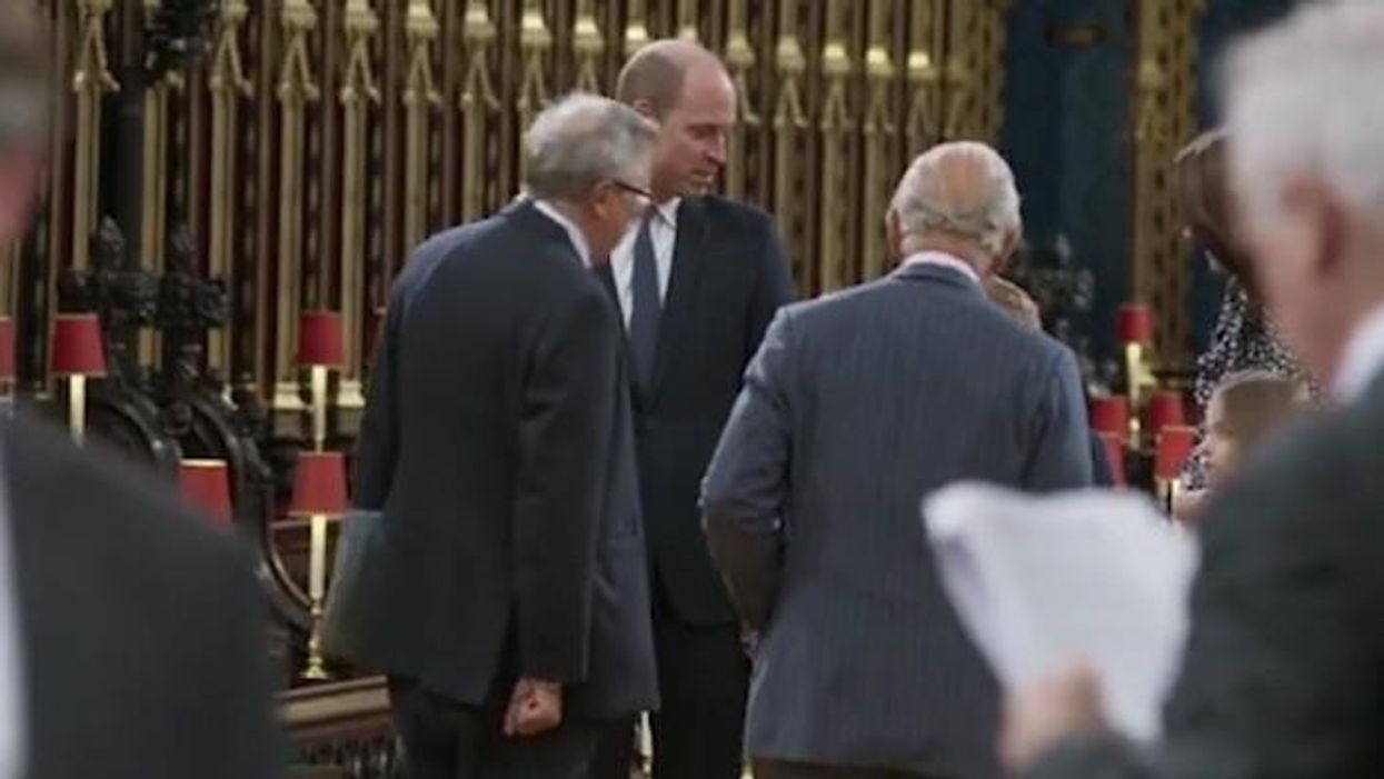 Kate and Princess Charlotte curtsy to King Charles in sweet moment during Coronation rehearsal