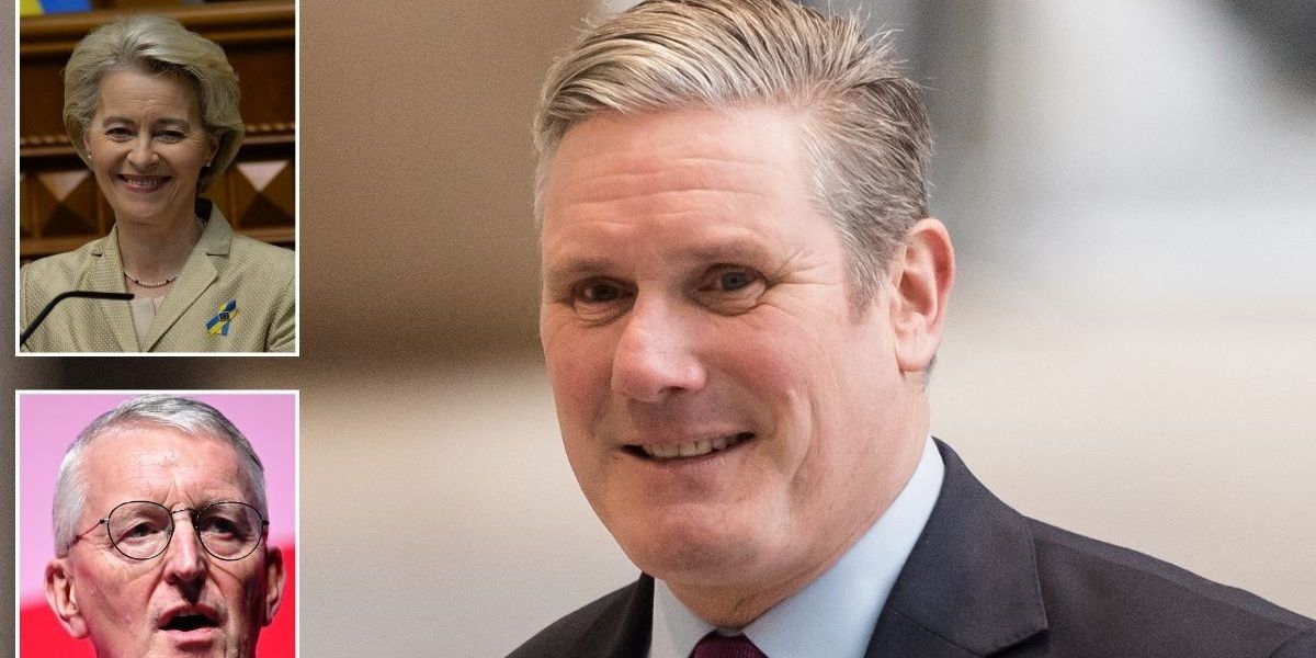 NextImg:'Sigh of relief!' EU gunning for Starmer to defeat Sunak as Labour Shadow Minister eyes up closer ties with Brussels