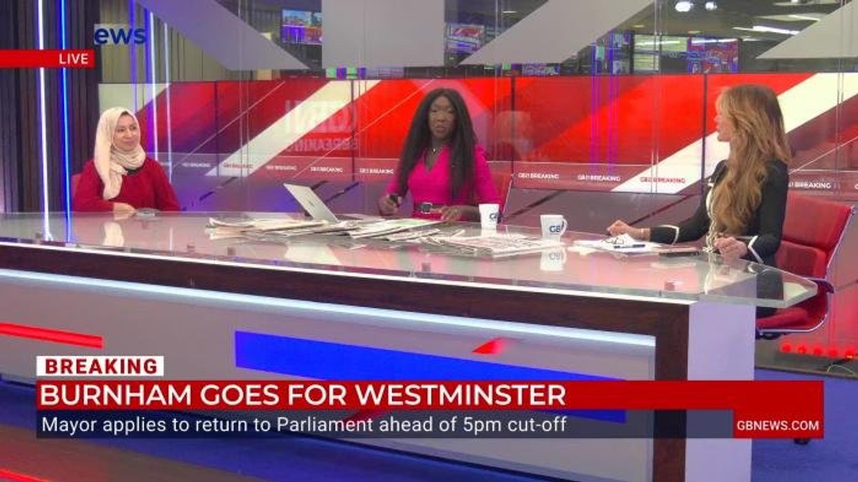 'Knives are out!' Gleeful GB News guest rips into 'weak as straw' Keir Starmer after Andy Burnham sizes up Westminster comeback