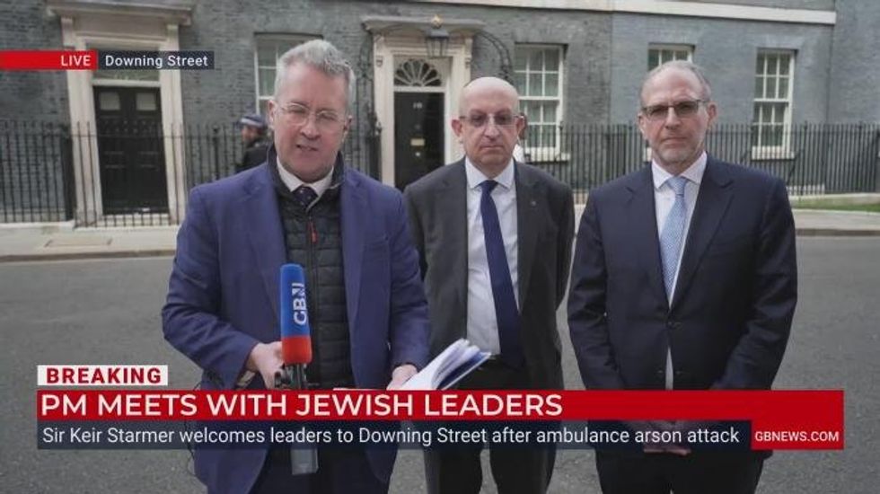 Jewish leaders condemn 'extraordinary act of terrorism' in Golders Green after key meeting with Keir Starmer