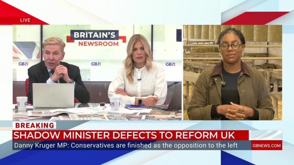 Moment Kemi Badenoch hits back at Danny Kruger on GB News after MP abandoned the Tories