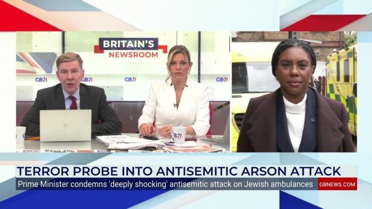 Kemi Badenoch offers to 'help' Keir Starmer proscribe the IRGC after 'absolutely disgusting' antisemitic arson attack