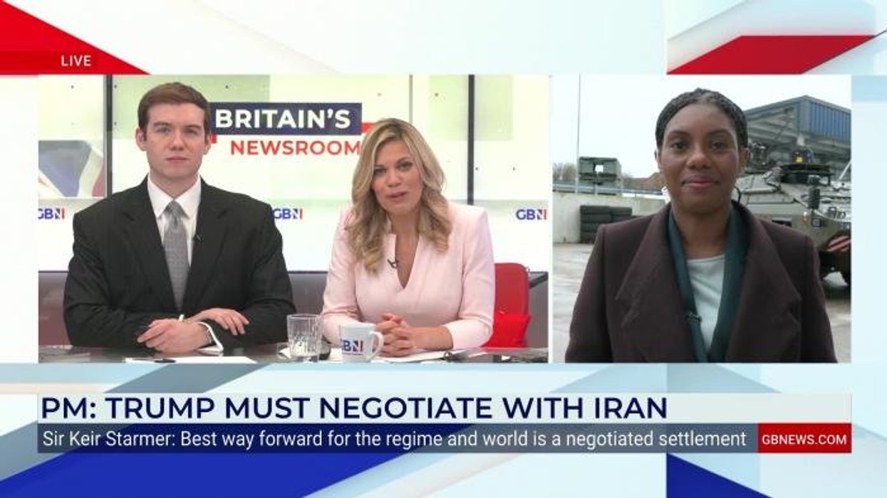 'Get a grip!' Keir Starmer blasted by Kemi Badenoch for 'relying on US' to defend UK in Iran war