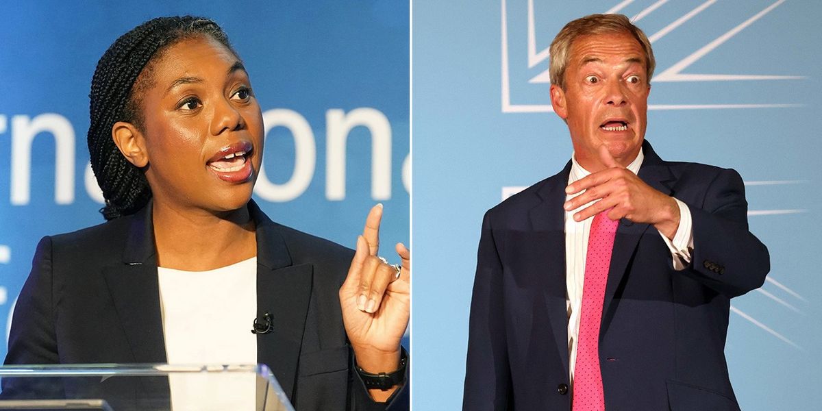NextImg:Kemi Badenoch urged to 'be quiet' after 'picking a fight' with Farage: 'Who is advising her?!'
