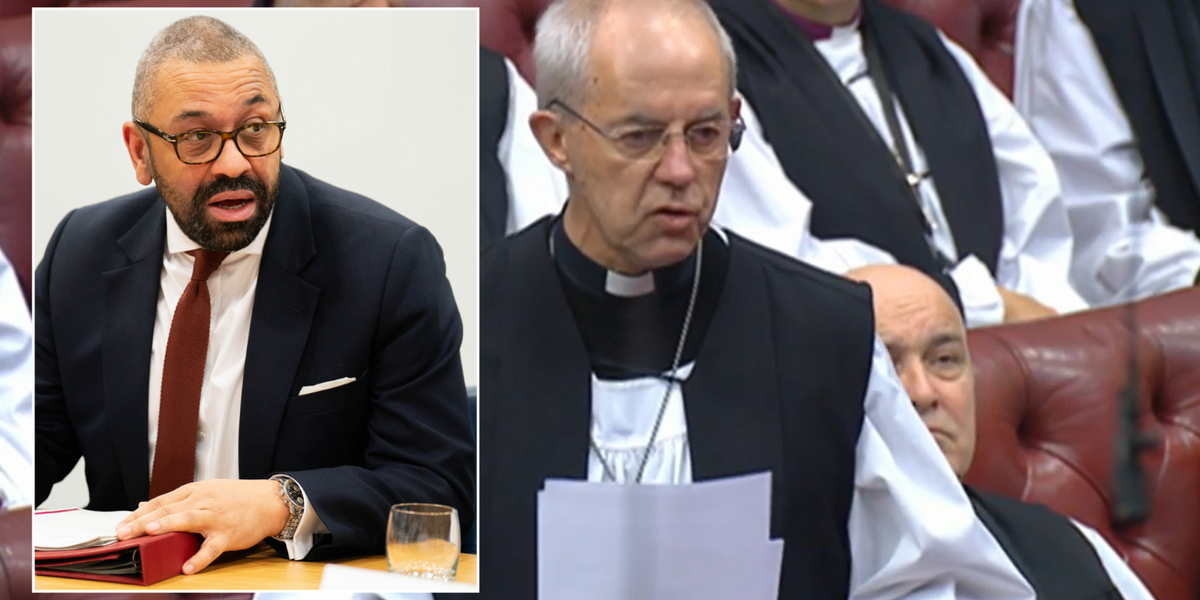 NextImg:Justin Welby blasted for helping 'evil' after Archbishop attacked Rwanda Bill
