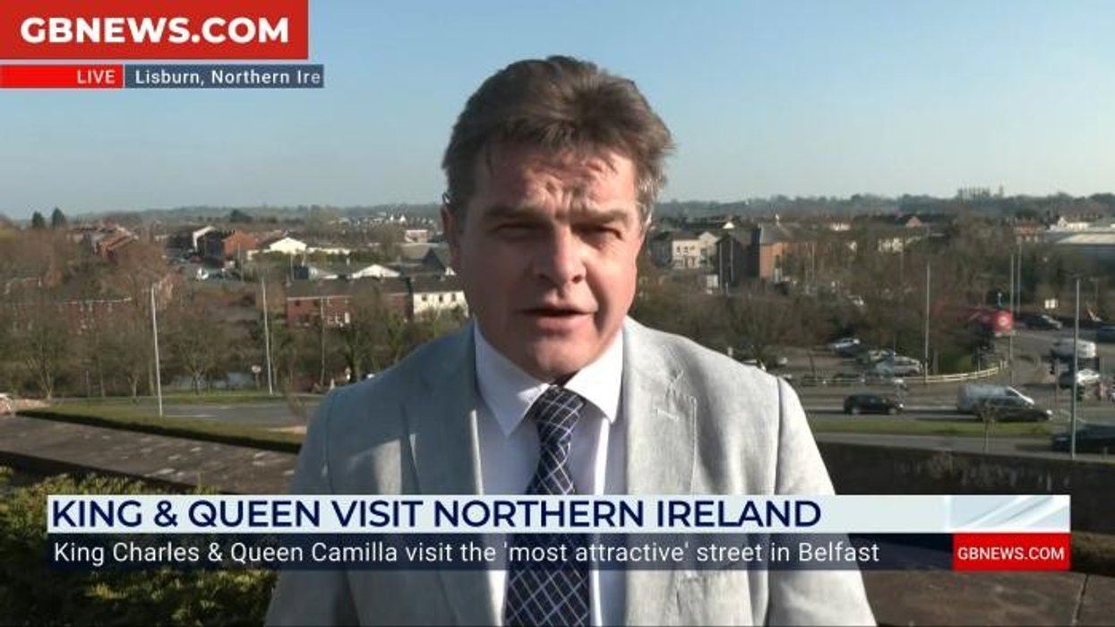 King Charles tells cancer patients in Northern Ireland to 'keep buggering on'