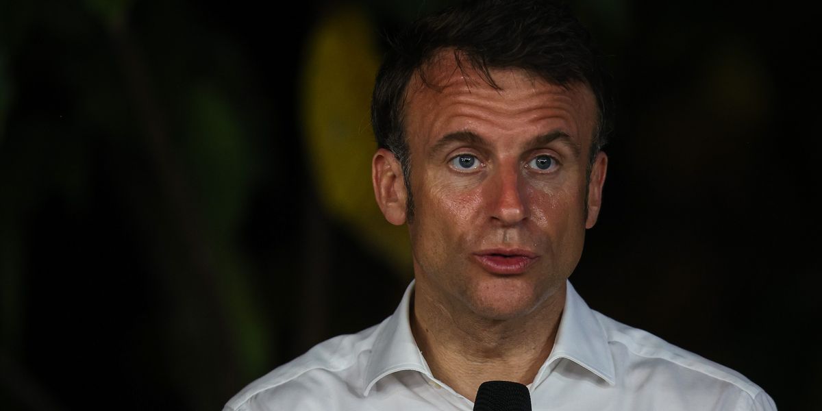 Emmanuel Macron sees polling plunge ahead of EU elections as France turns back on centrists to back the Right