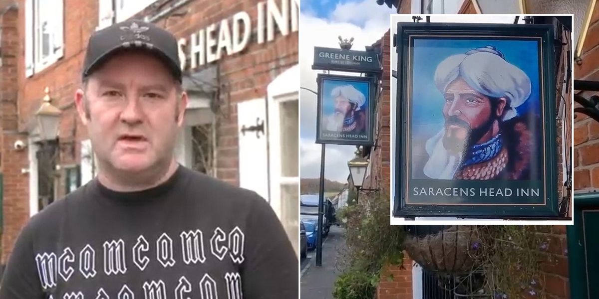 NextImg:Saracen’s Head pub landlord vows to fight lawsuit by convicted terrorist over 'offensive' name: 'It's part of our heritage!'