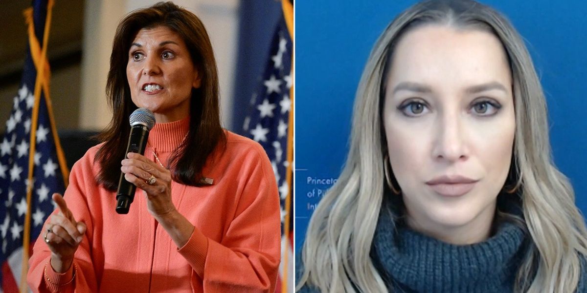 NextImg:Nikki Haley has an ‘uphill battle’ against Trump as she’s fighting celeb status