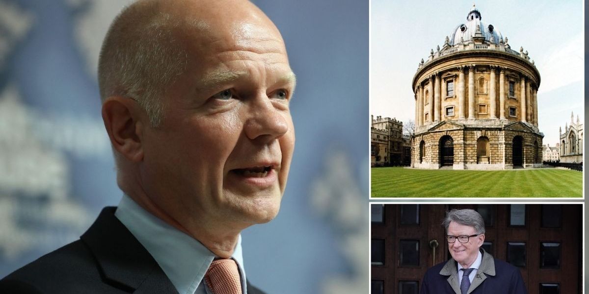 NextImg:Ex-Tory leader William Hague beats Peter Mandelson to become Oxford University Chancellor