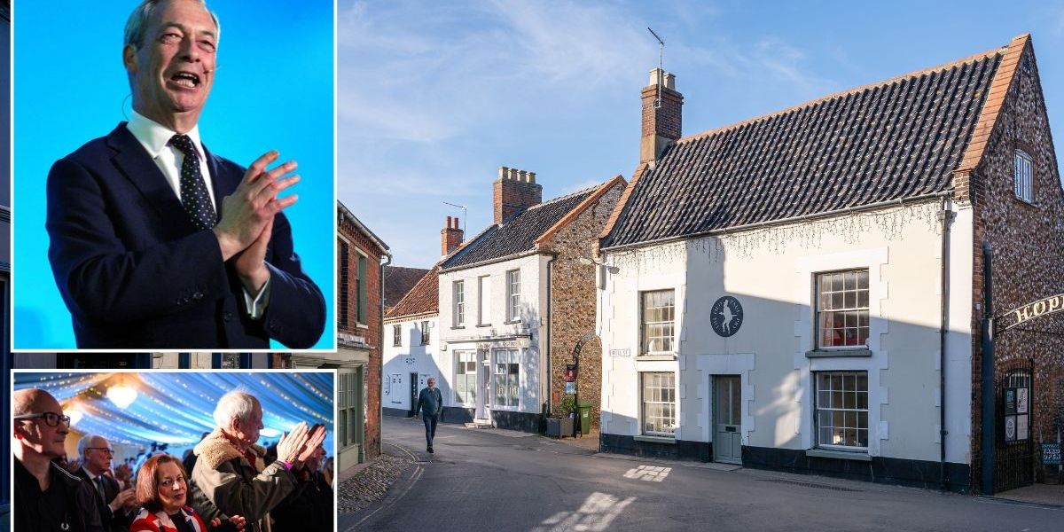 NextImg:Venue admits 'political reasons' for cancelling Reform event after Farage blasts 'left-wing mob' in free speech row