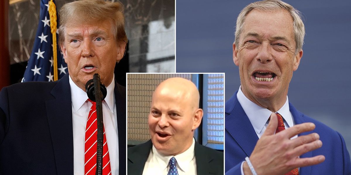 NextImg:Donald Trump ‘catapulted Nigel Farage to US fame’: Lee Cohen says Reform boss has ‘made a splash’ in America