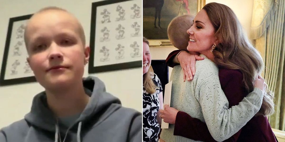 NextImg:Princess Kate: Teen cancer patient who hugged royal says she is 'beyond lucky'