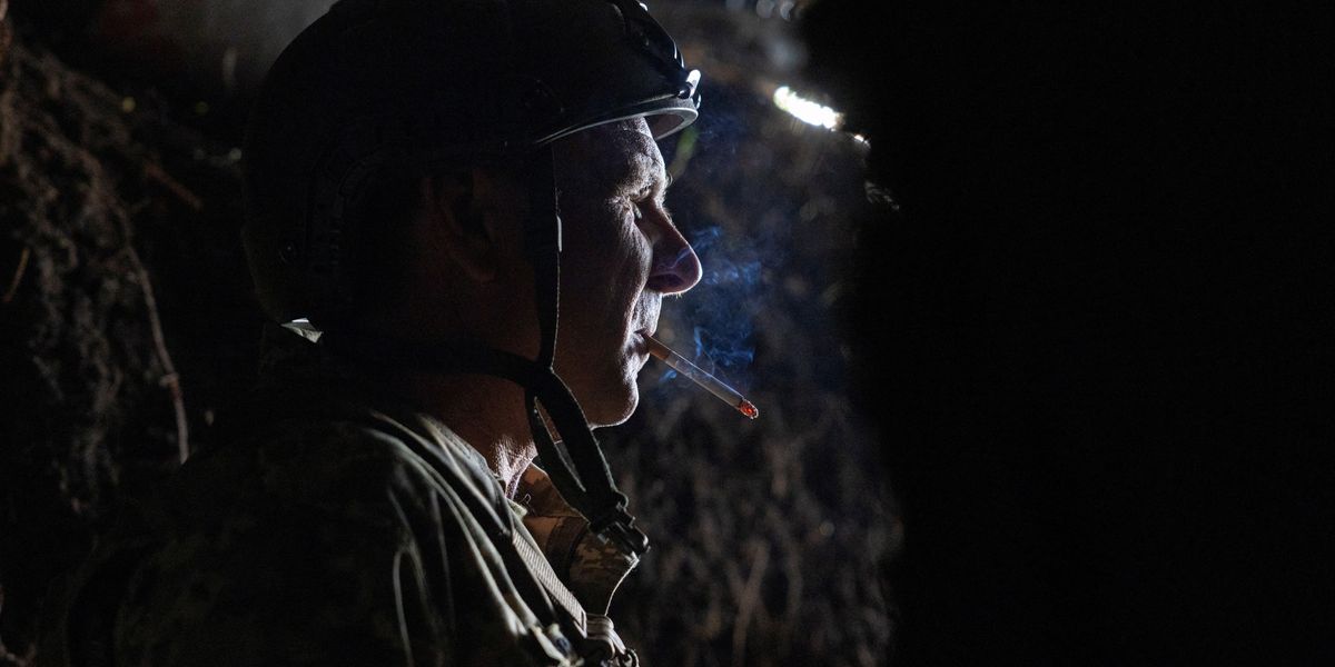NextImg:Ukrainian soldiers trained in UK given free cigarettes which was 'hugely appreciated' to boost morale