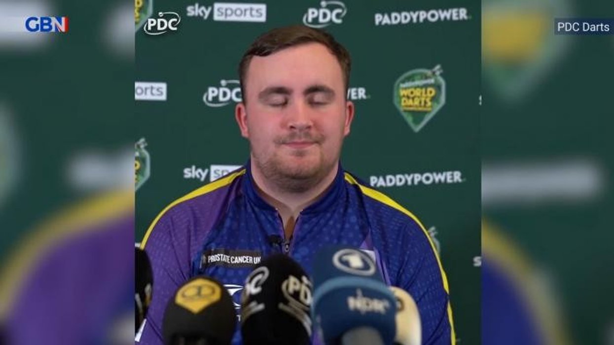 Luke Littler dubbed a 'darts machine' as teenager's father left speechless by Raymond van Barneveld WDC win