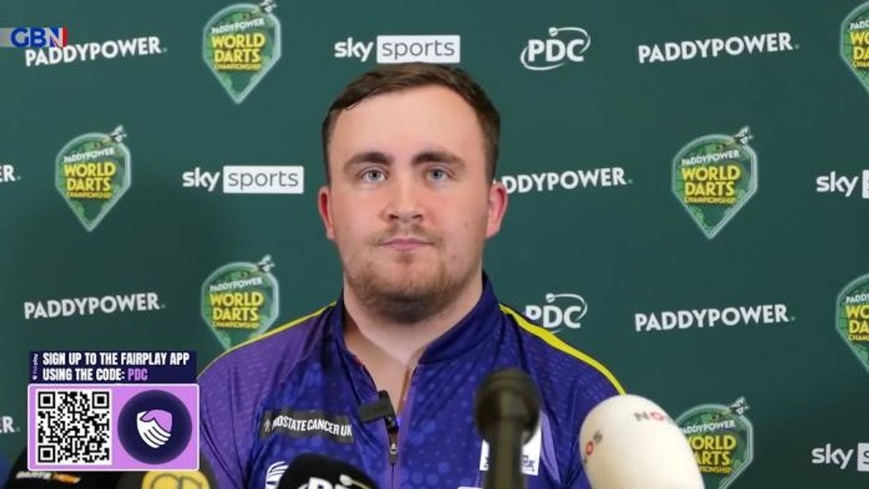Luke Littler World Darts Final 2025