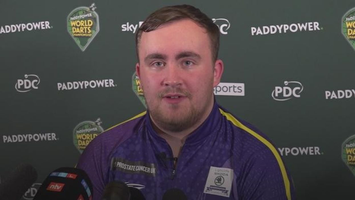 Luke Littler fires defiant two-word message after losing World Darts Championship final
