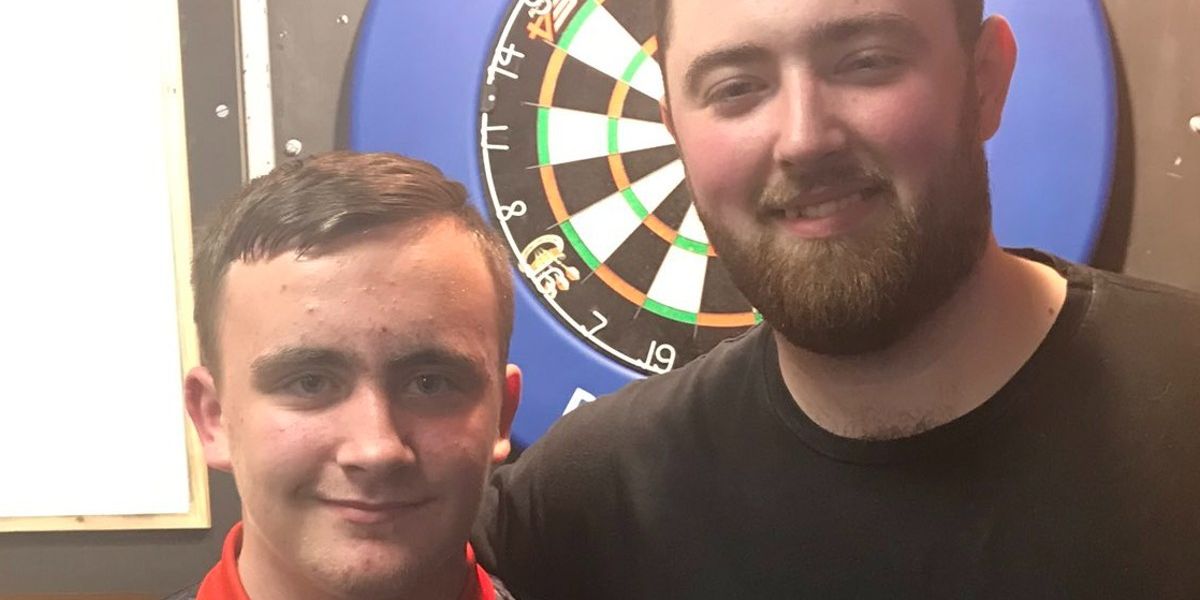 Darts news Luke Littler pictured with Luke Humphries at age of 12 as