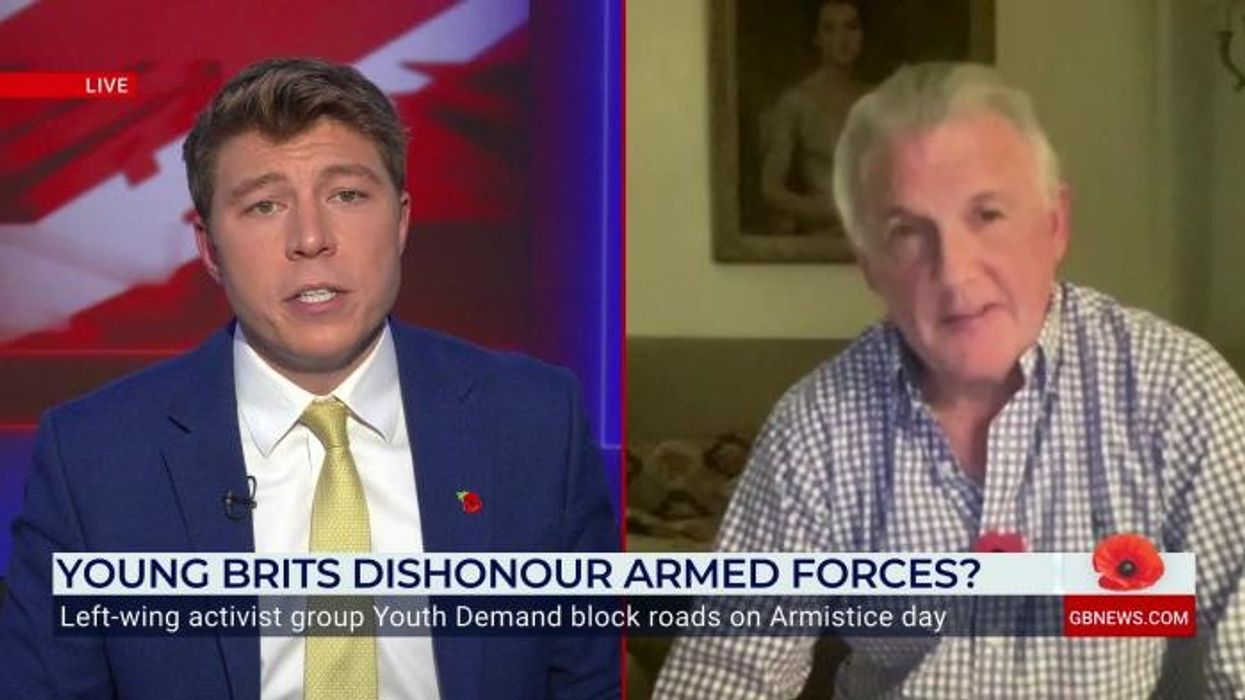 Youth group blasted for 'disrespectful' pro-Palestine Cenotaph protest on Armistice Day: 'It is nonsense!'