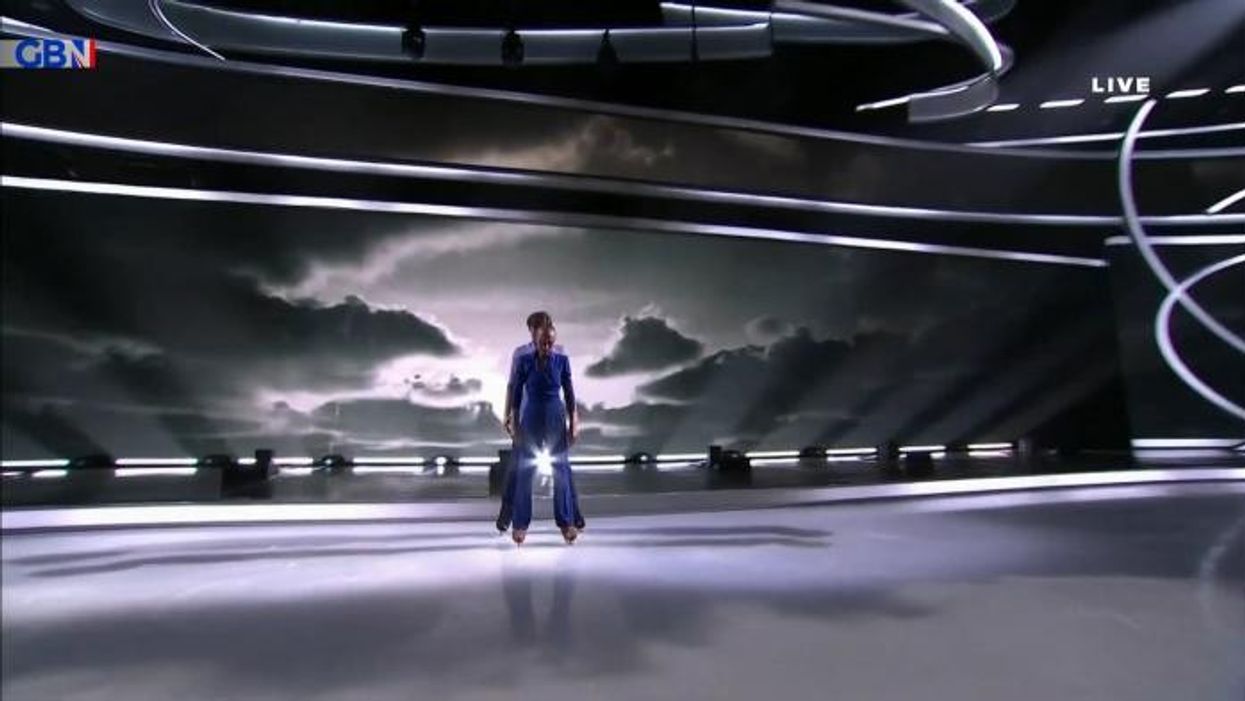 ITV Dancing on Ice pro suffers awkward fall in Adele Roberts debut as star left in tears after routine