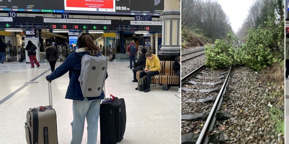 NextImg:Storm Darragh sparks mass train cancellations as thousands impacted by travel chaos