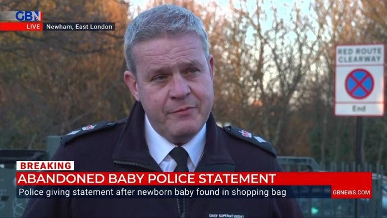 Newborn baby found by dog walker in shopping bag after being abandoned on London street