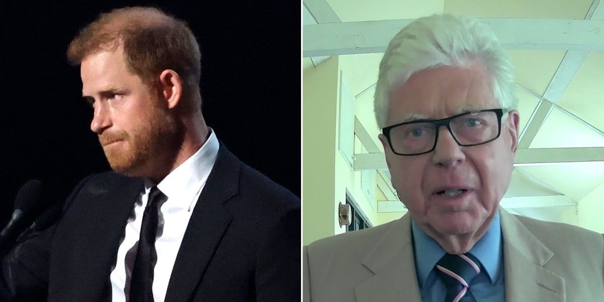 NextImg:Prince Harry's solo trip without Meghan is 'further attempt to prove he's relevant'