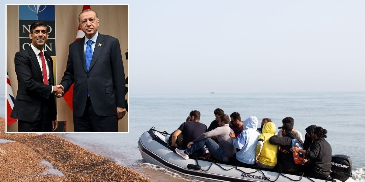NextImg:Rishi Sunak suffers major blow as plan to return migrants to Turkey collapses