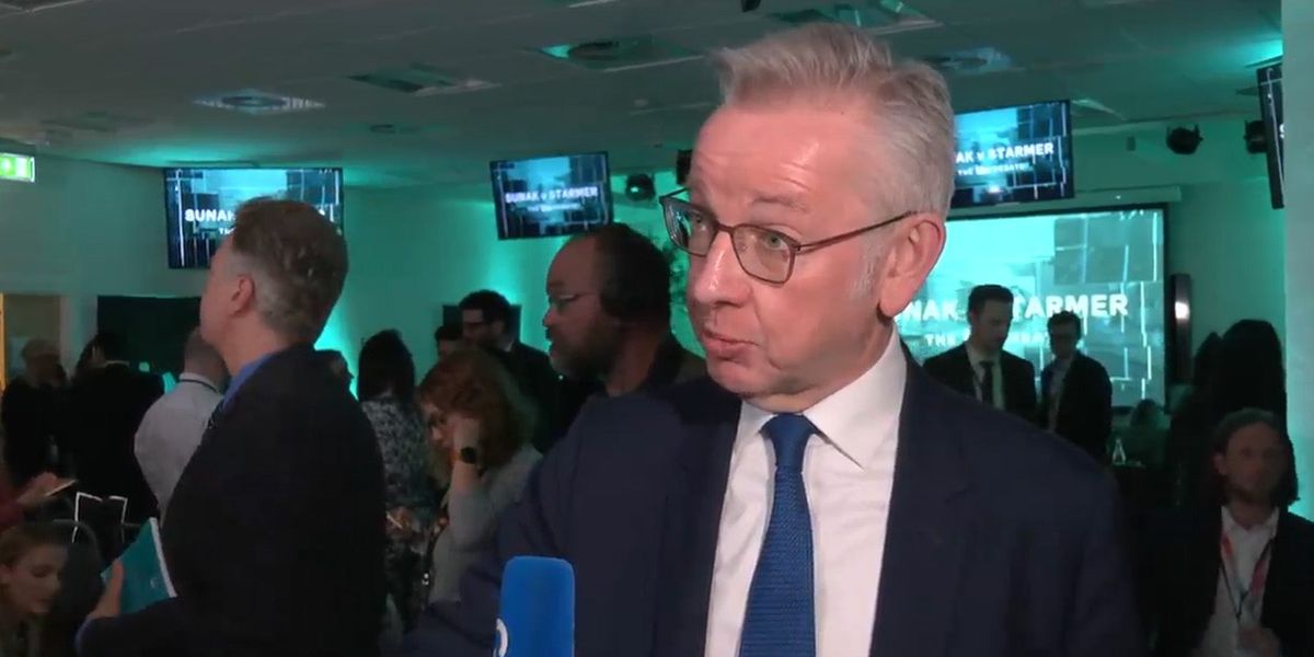 NextImg:Michael Gove launches scathing attack on Starmer over TV debate: 'Labour know their leader is a dud!'