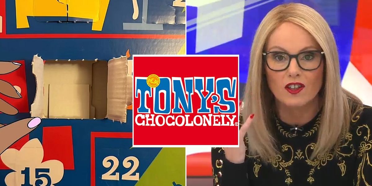 NextImg:Tony's Chocolonely scolded by Michelle Dewberry for 'woke' advent calendar move: 'It's virtue signalling!'